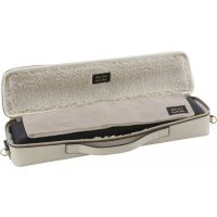 Pearl Flute Housse Premium Legato Largo patte d'Ut et Si beige et ivoire - Vue 4